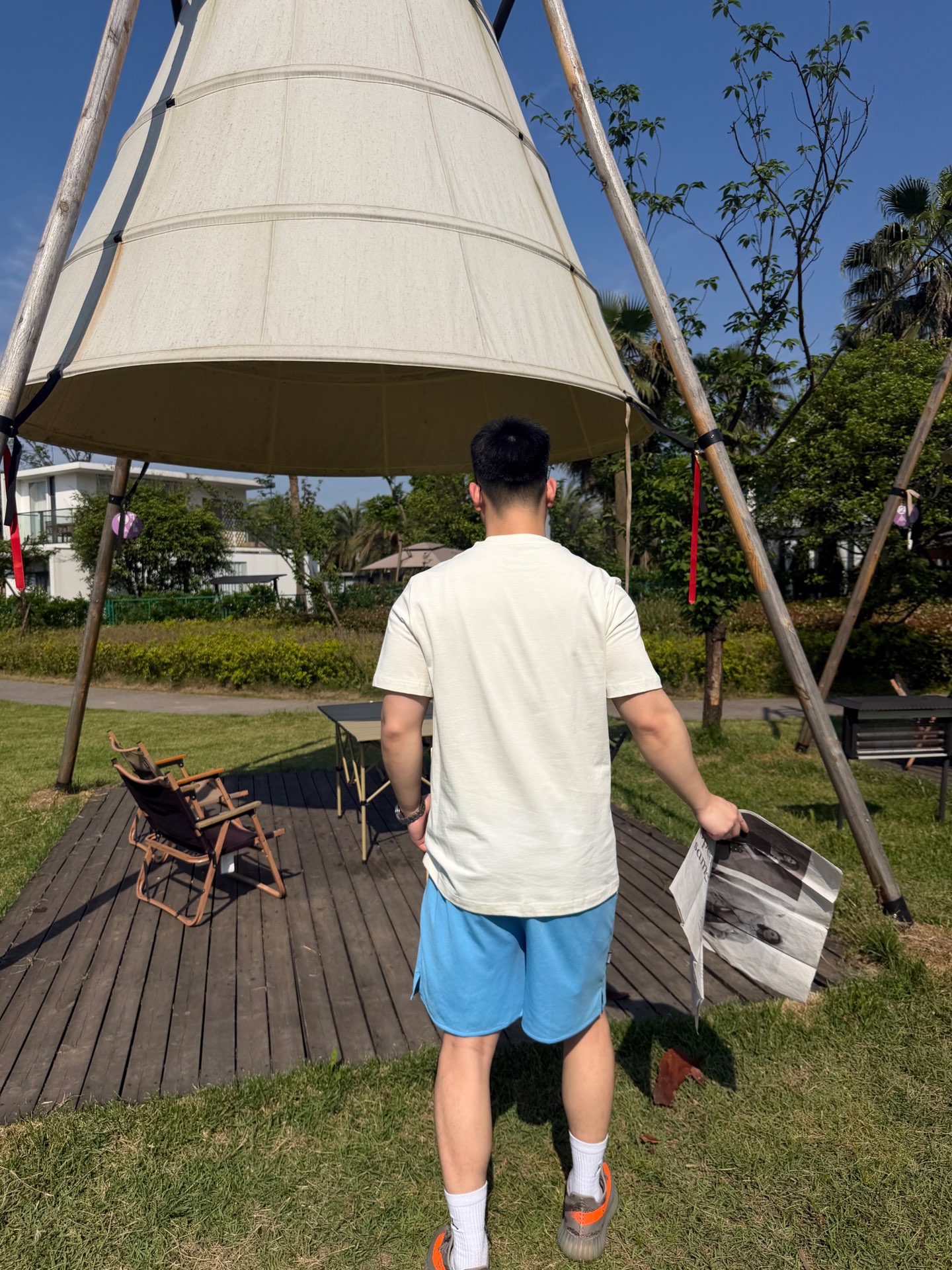 몽클레어 맨즈 로고 반팔티 2컬러