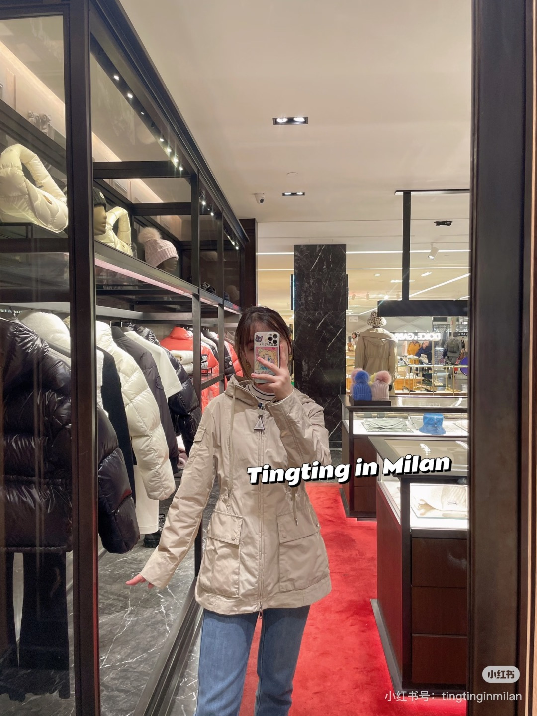 몽클레어 후드 포켓 바람막이 2컬러