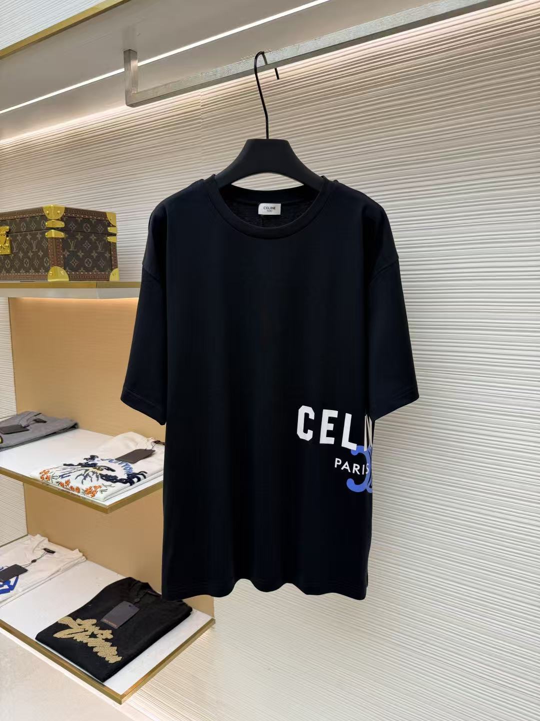 셀린느 맨즈 반팔 티셔츠