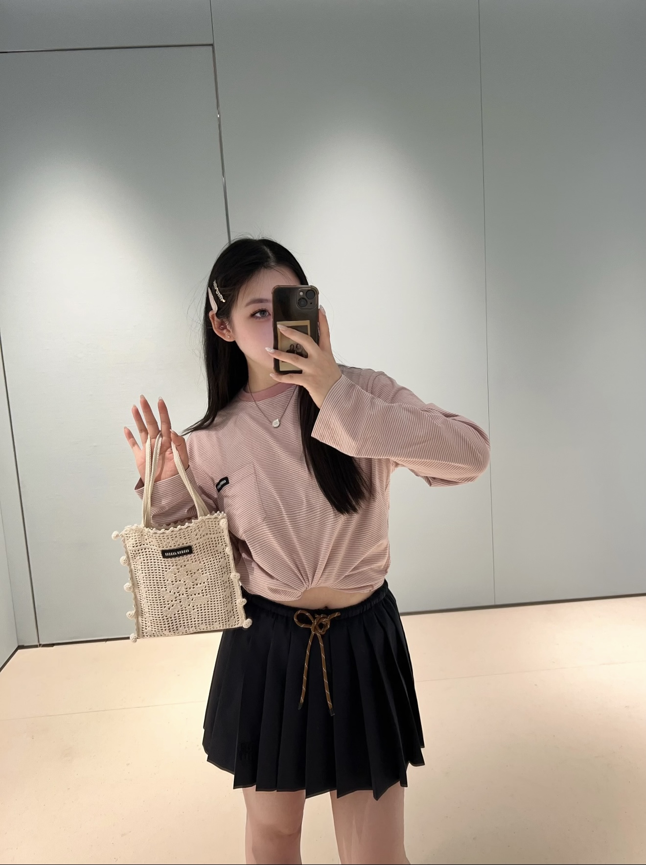 [고퀄] 미우미우 긴팔 티셔츠