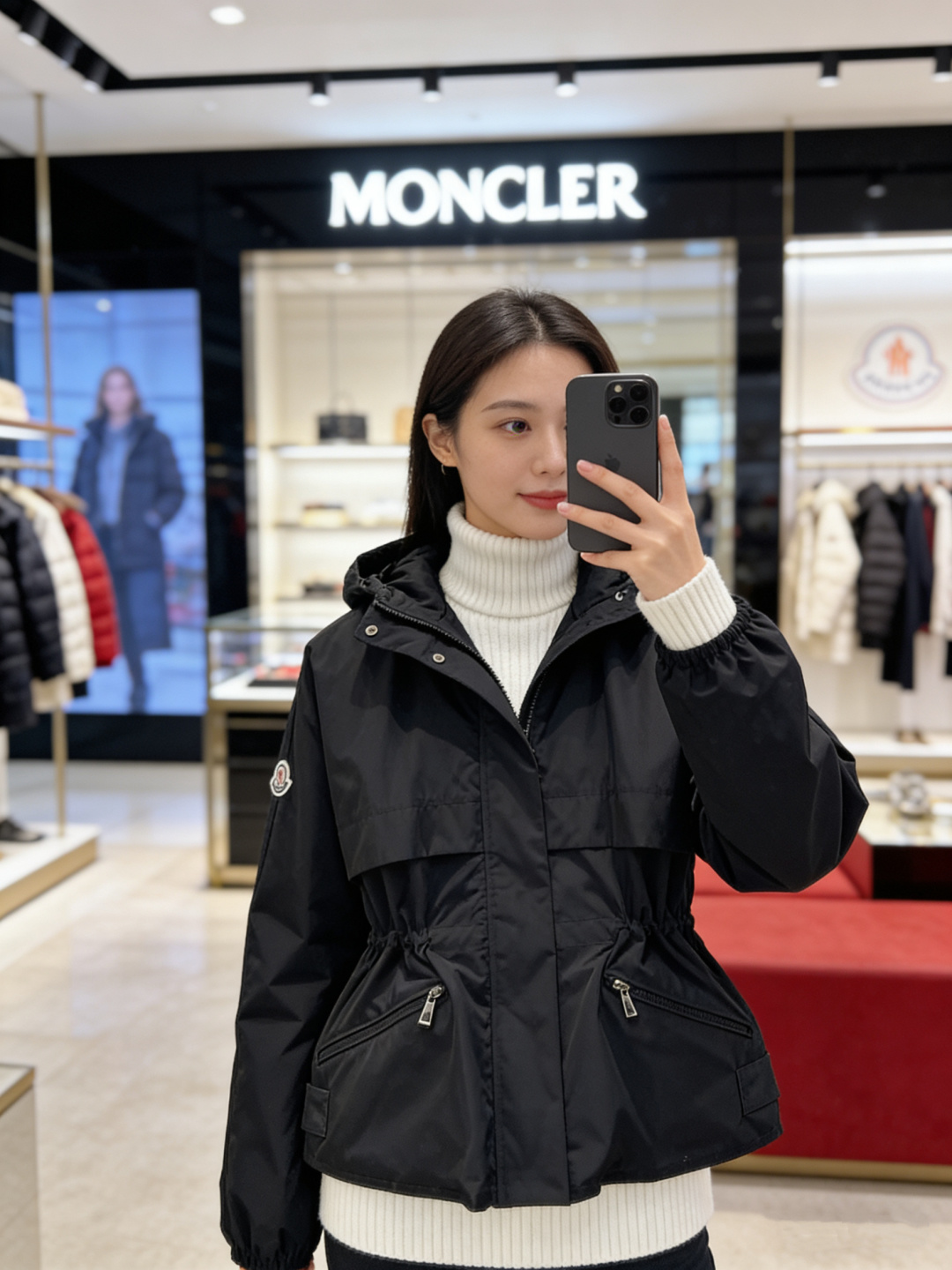 몽클레어 지퍼 바람막이 2컬러
