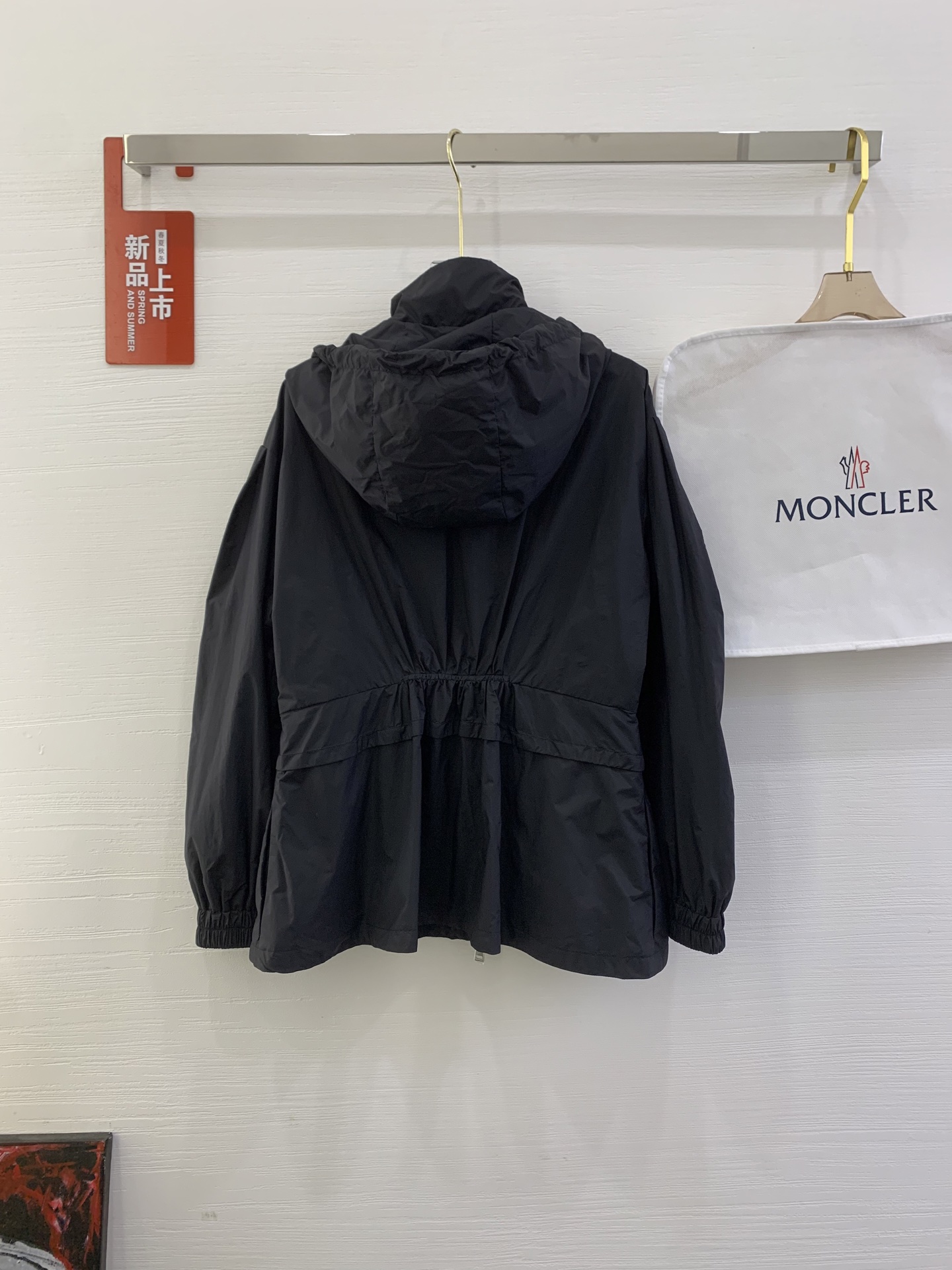 몽클레어 바브레 후드 미디 바람막이 2컬러