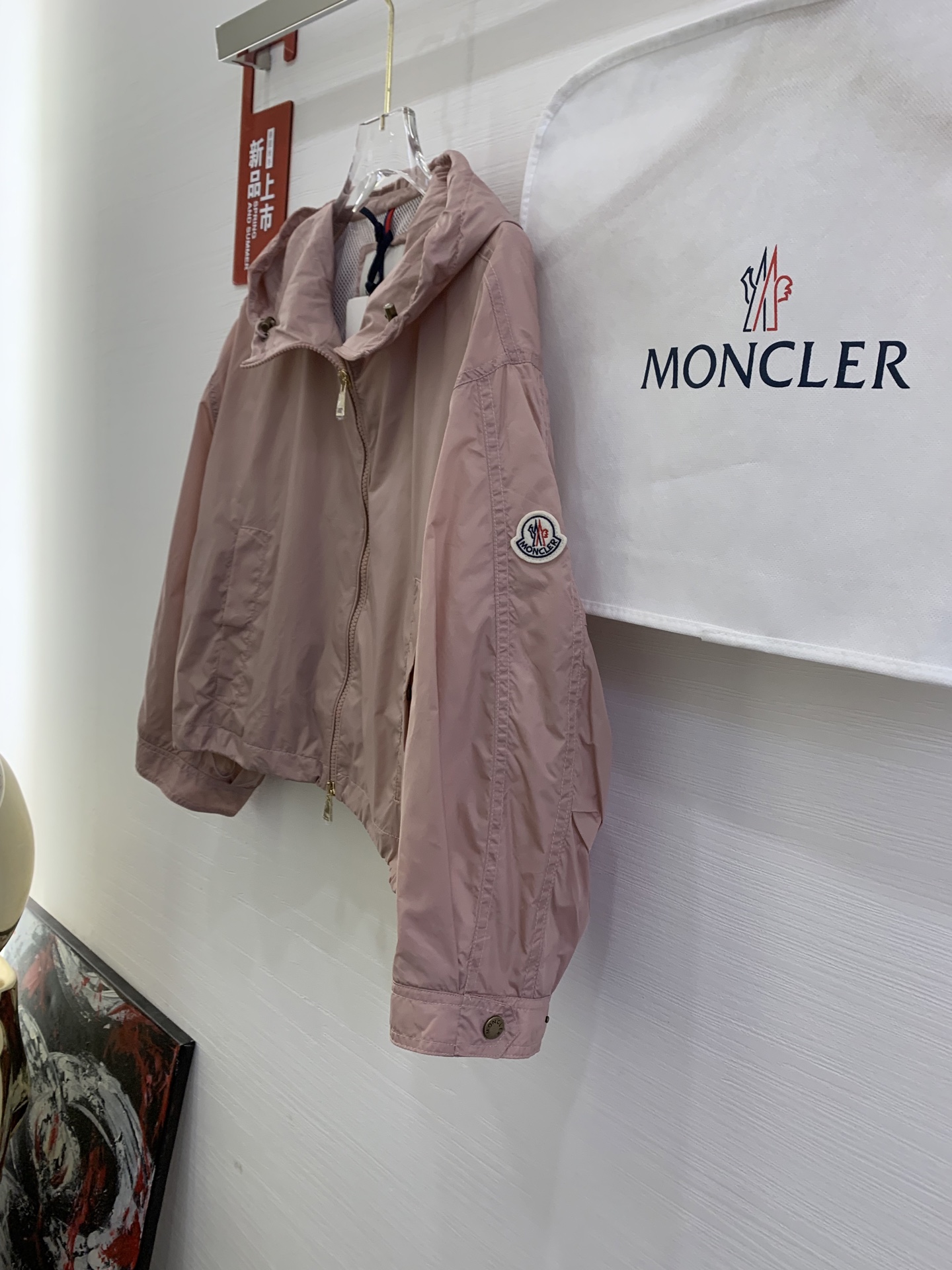 몽클레어 후드 숏 바람막이 3컬러