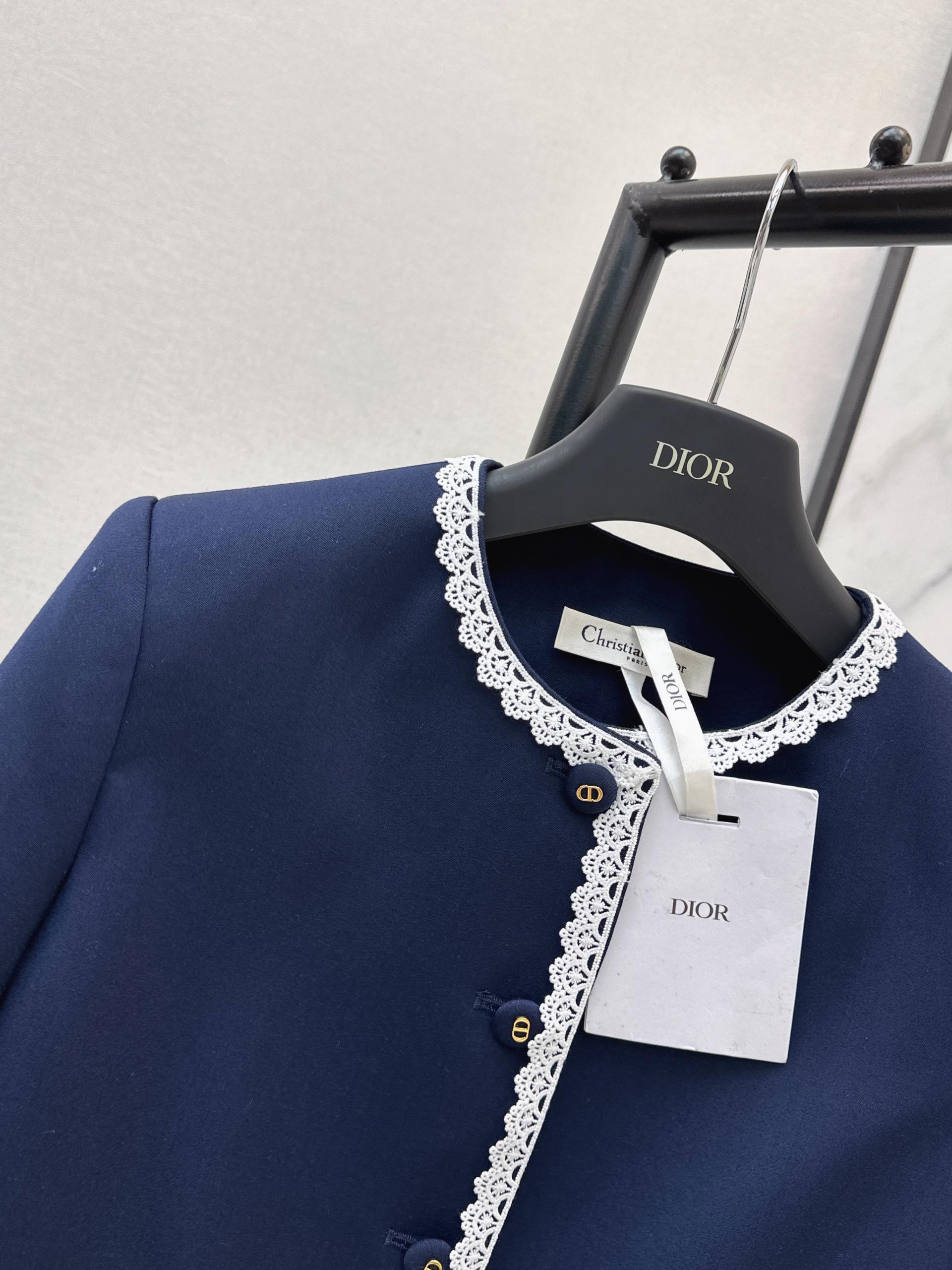 디올 레이스 자켓