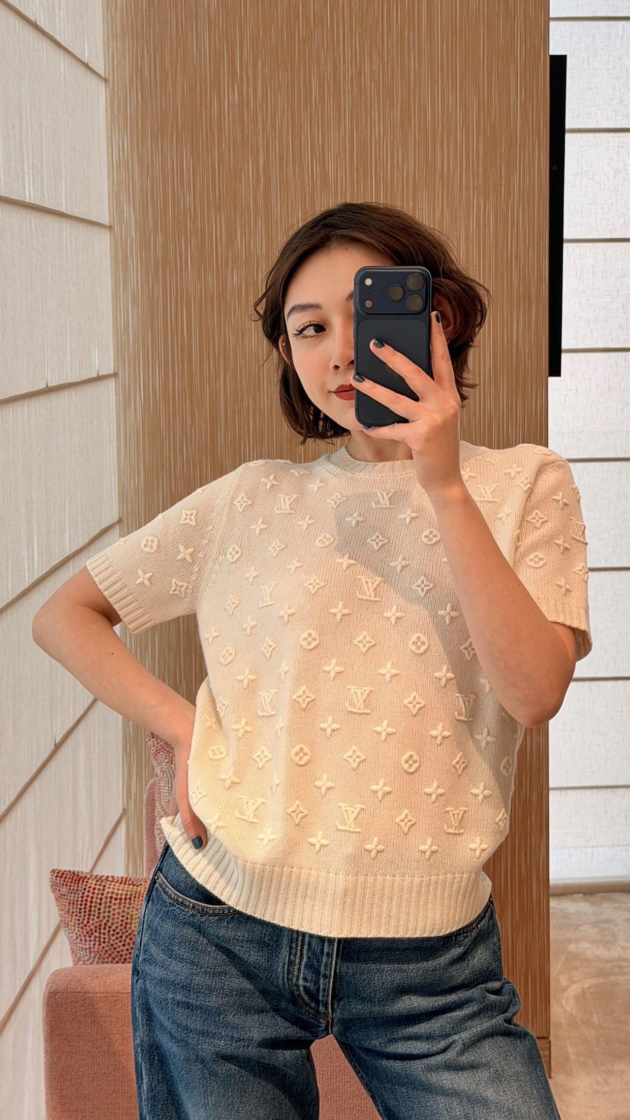 [고퀄]루이비통 반팔 니트