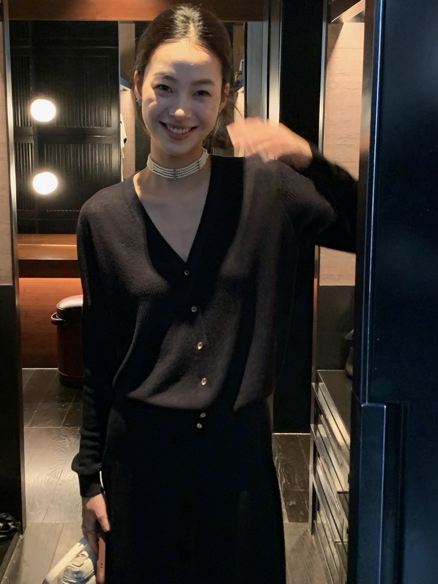 [고퀄]로로피아나 브이넥 긴팔 가디건