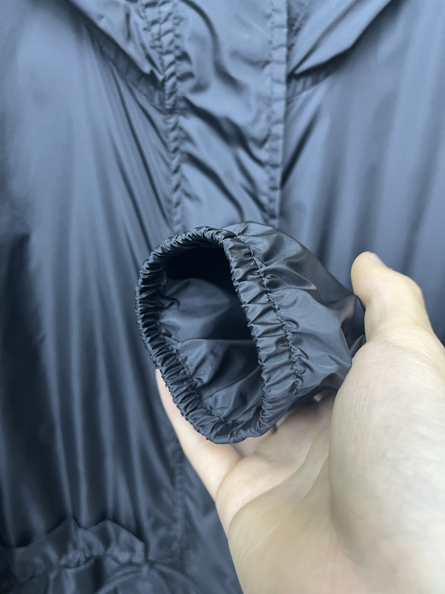 몽클레어 후드 셔링 바람막이
