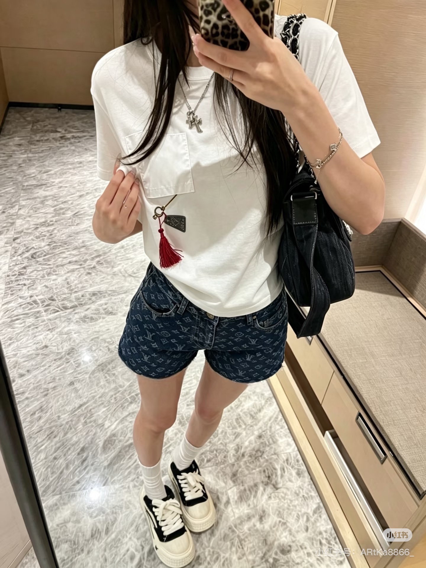 [고퀄] 루이비통 프린팅 티셔츠