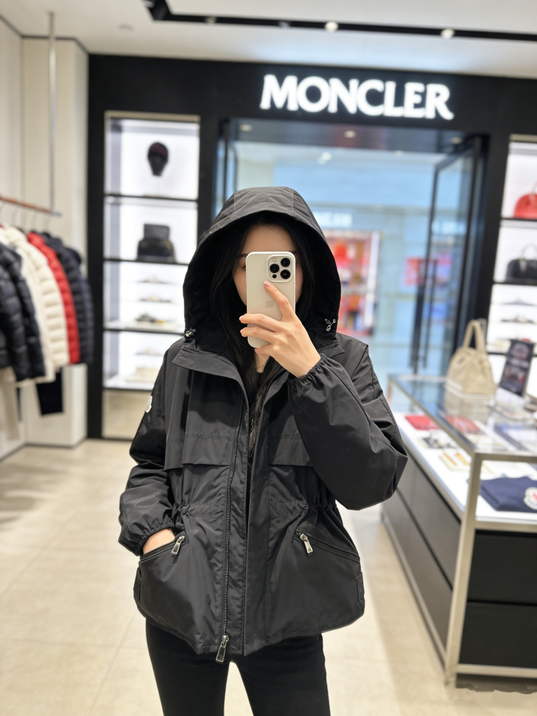 몽클레어 지퍼 바람막이 2컬러
