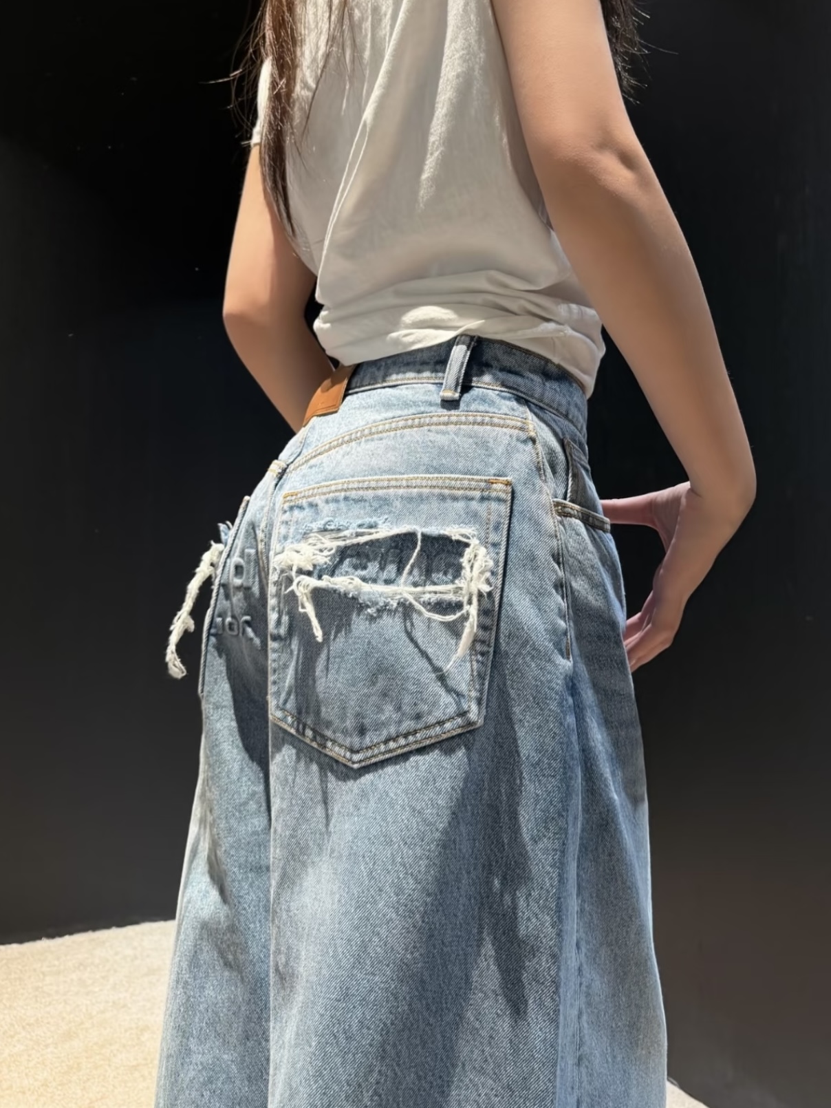 [고퀄] 알렉산더 데님 팬츠