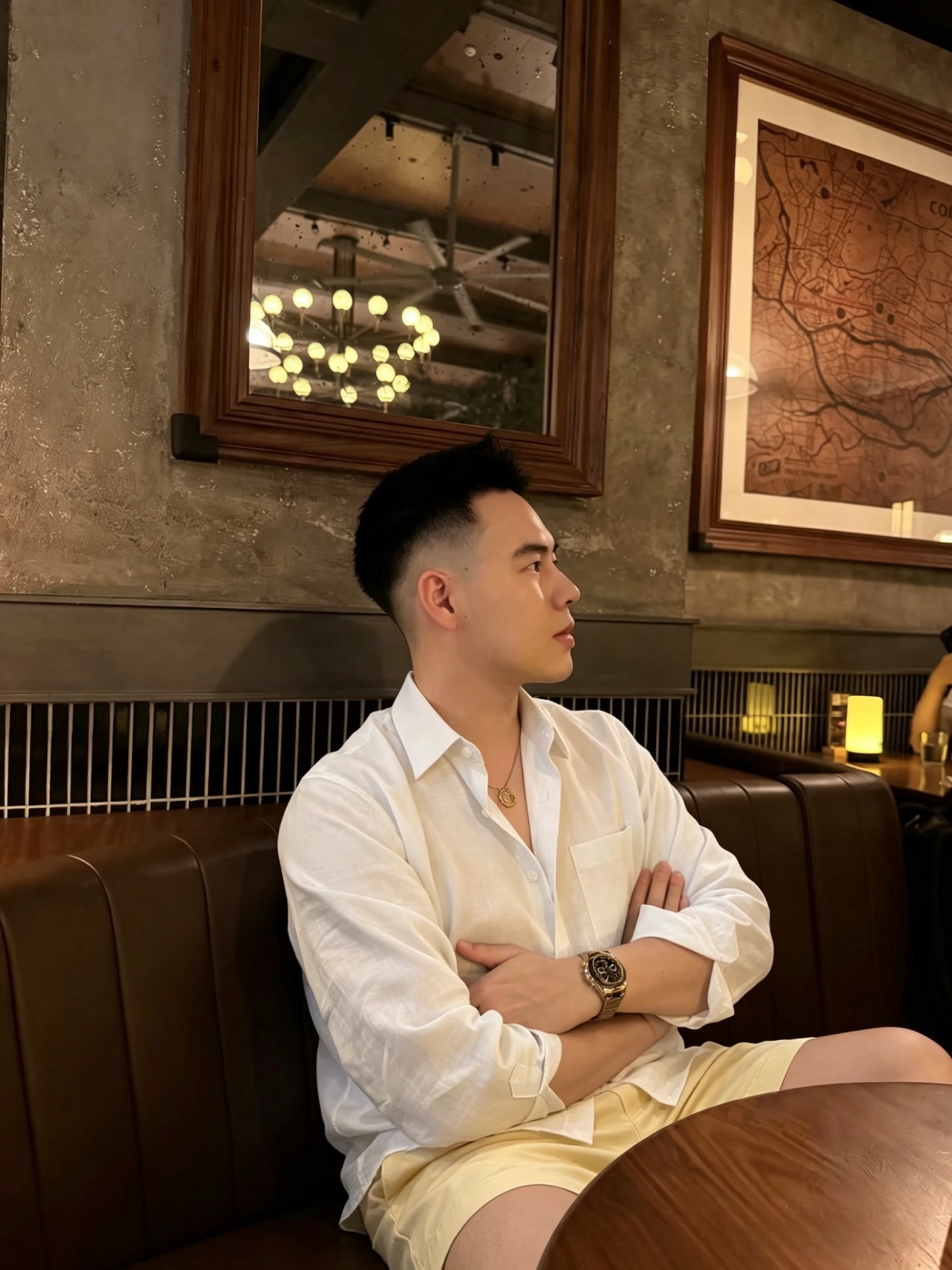 로로피아나 맨즈 린넨 셔츠