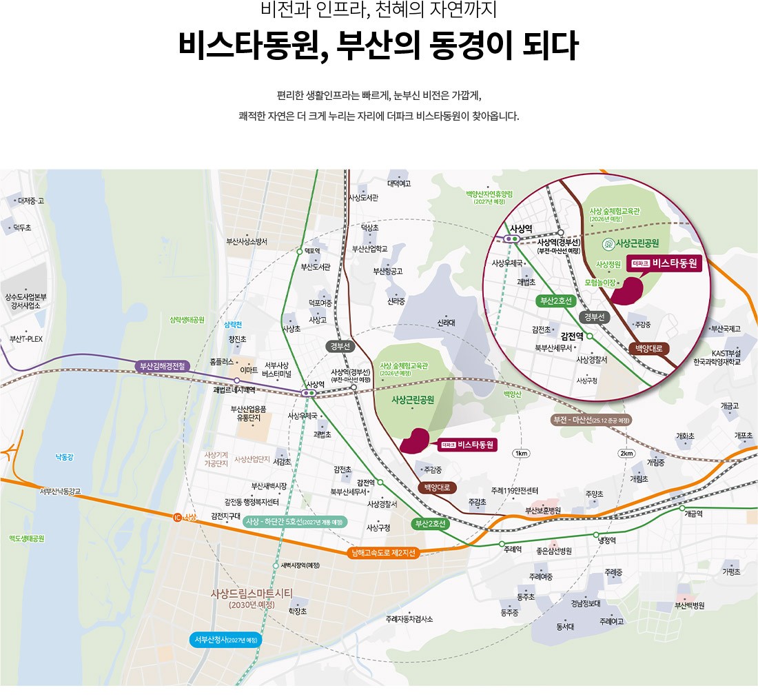 더파크비스타동원 모델하우스 위치
