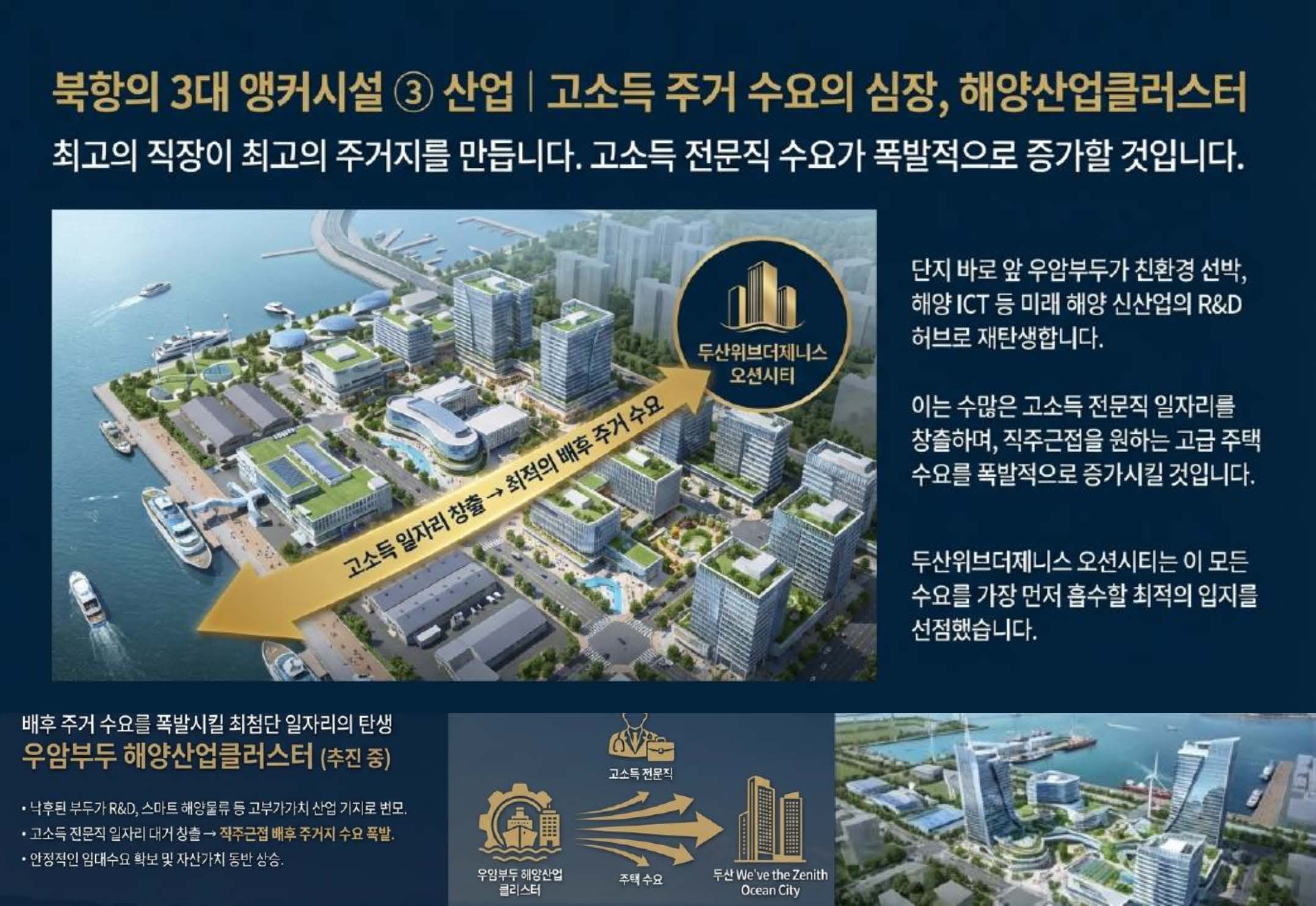 해양클러스터 북항재개발 이지미