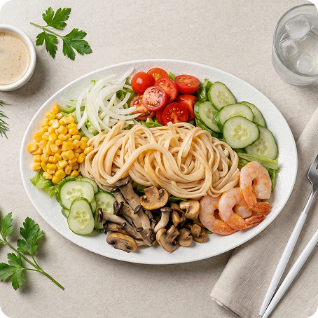 Fresh Salad Pasta