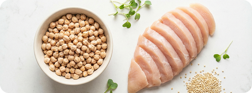 Chicken Breast and Chickpeas