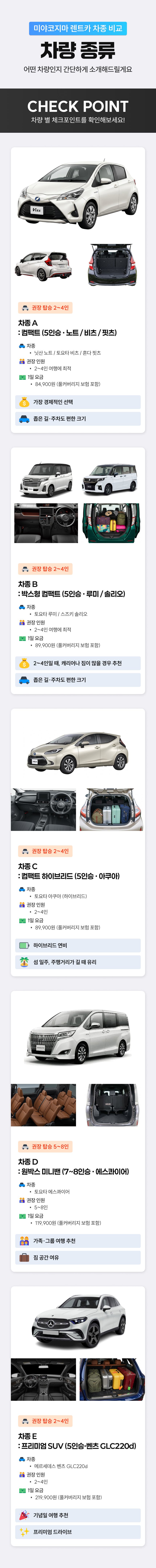 미야코지마 오키나와 렌트카 렌터카 한국어 내비 시모지 공항 송영 5/7/8인승