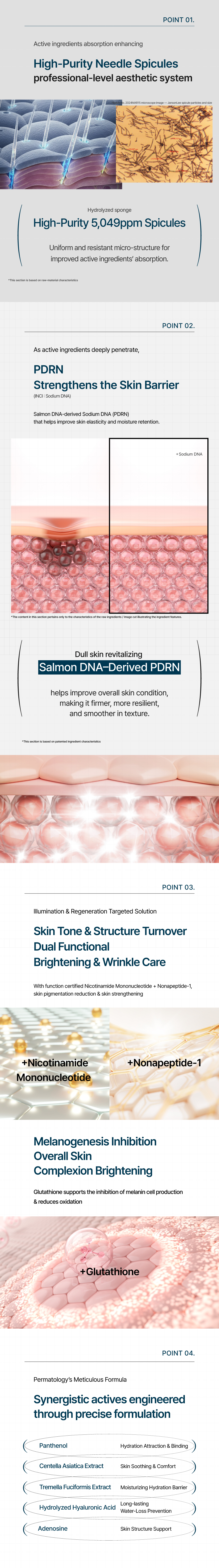 Permatology melaning reduction spicule serum to brighten the skin complexion