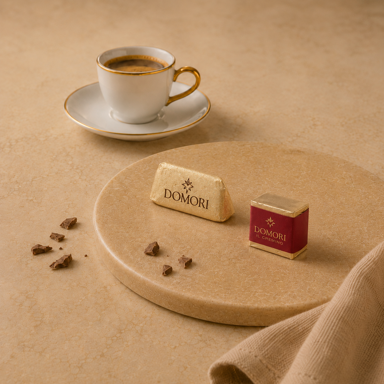 Domori Coffee Pairing