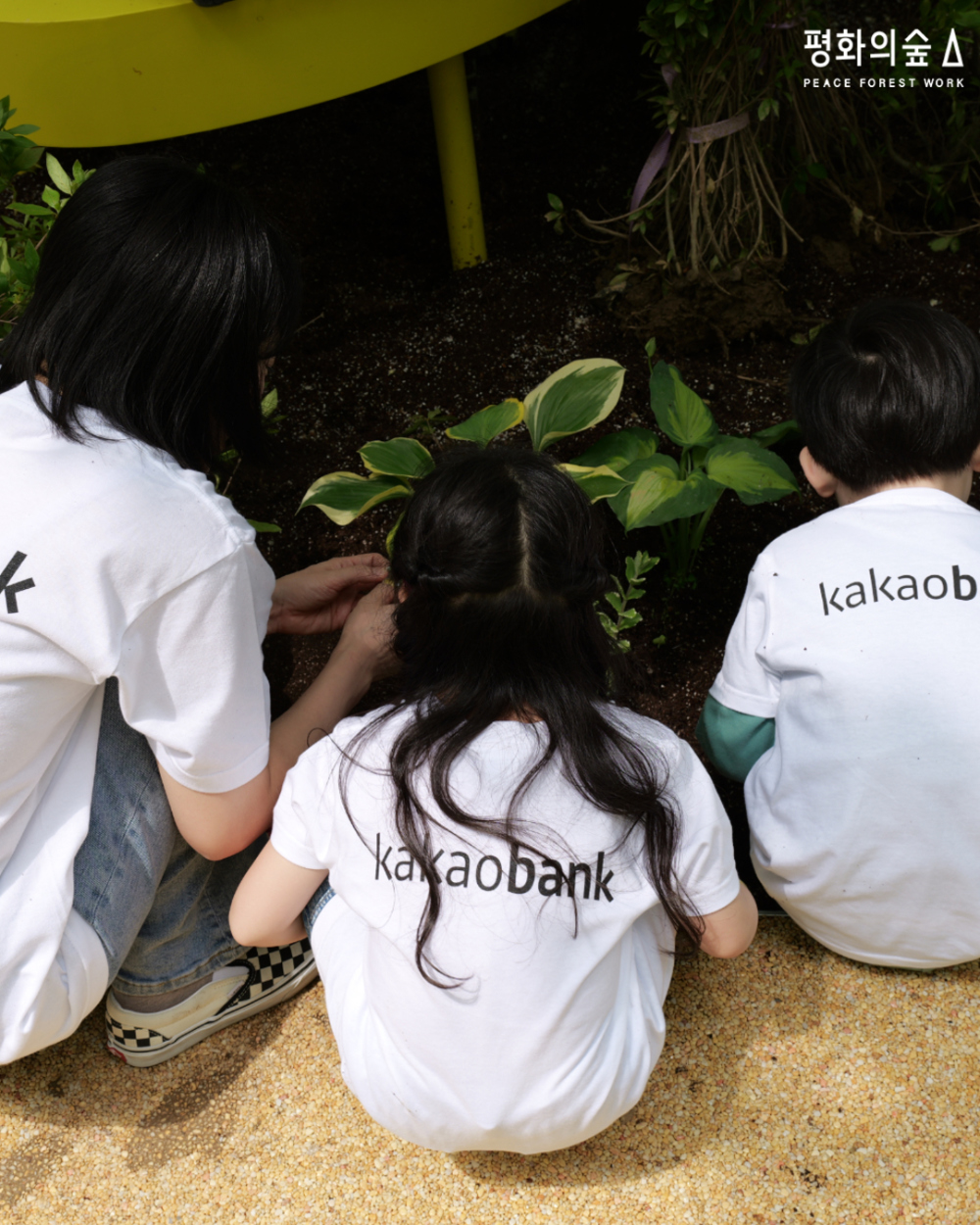 카카오뱅크 '모이는 정원' 나무심기 임직원 봉사활동.jpg