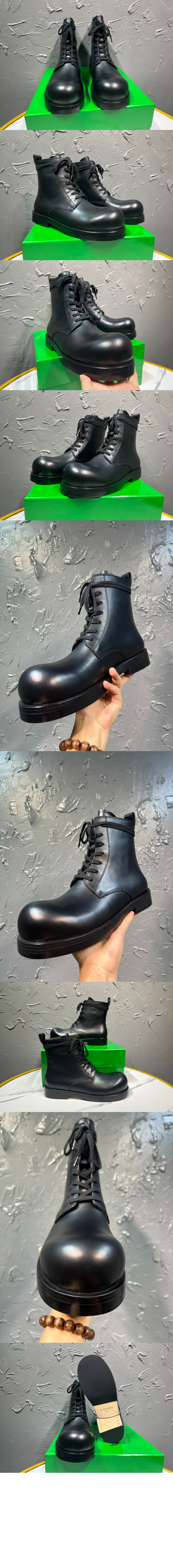 구피 레이스업 앵클 부츠 741325