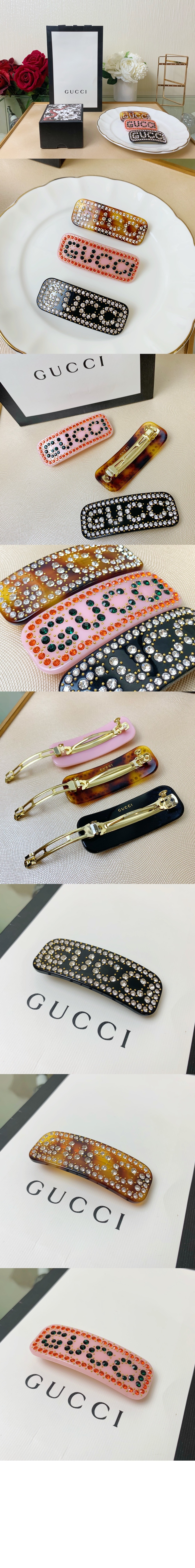크리스털 싱글 헤어 바레트 590039