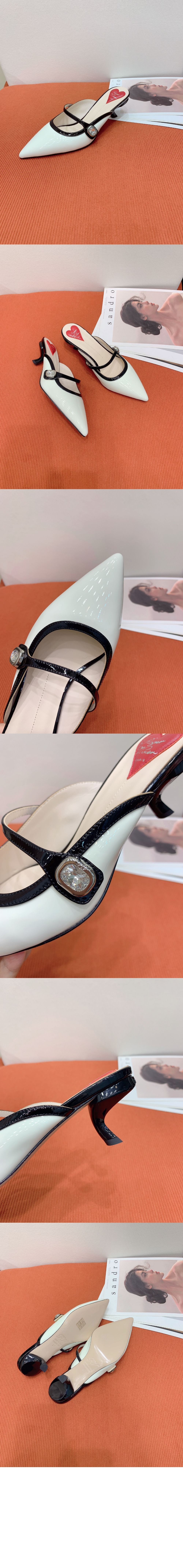로저비비에 메리 제인 버귤 뮬 6383