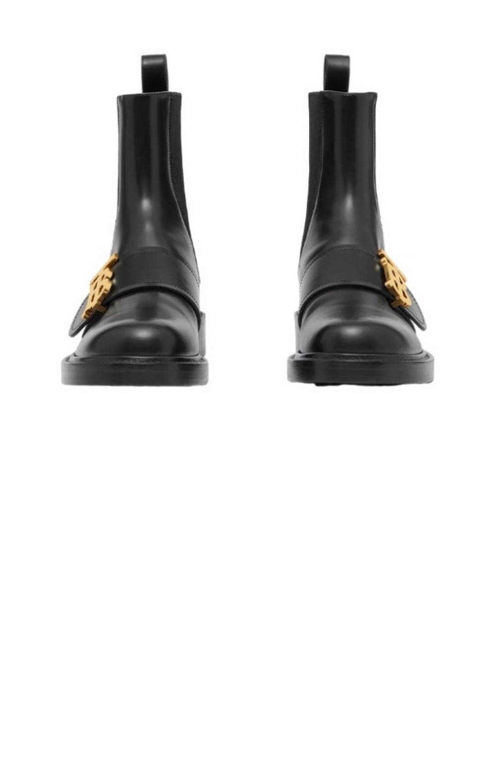 부츠 Burberry Monogram Motif Leather Chelsea Boots 8081881