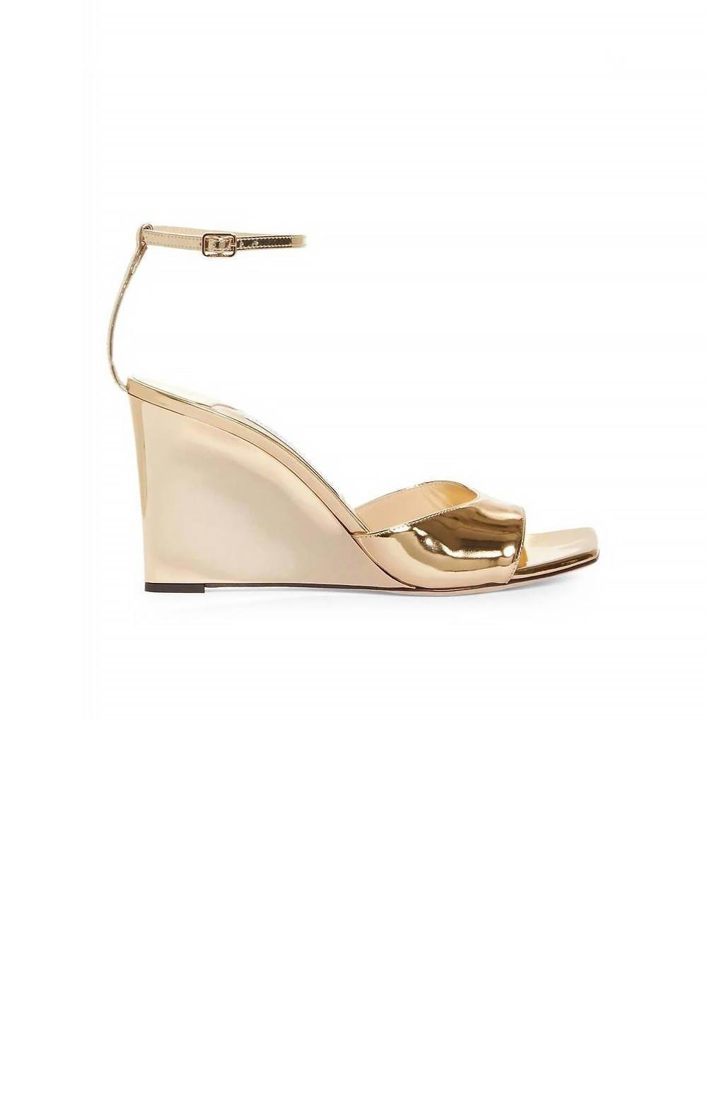 지미추 wedge sandal