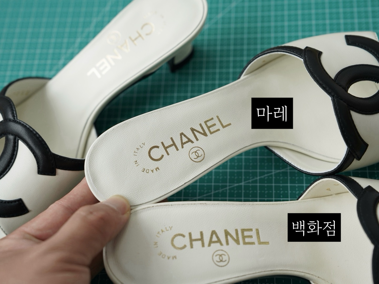 1:1 비교 사진