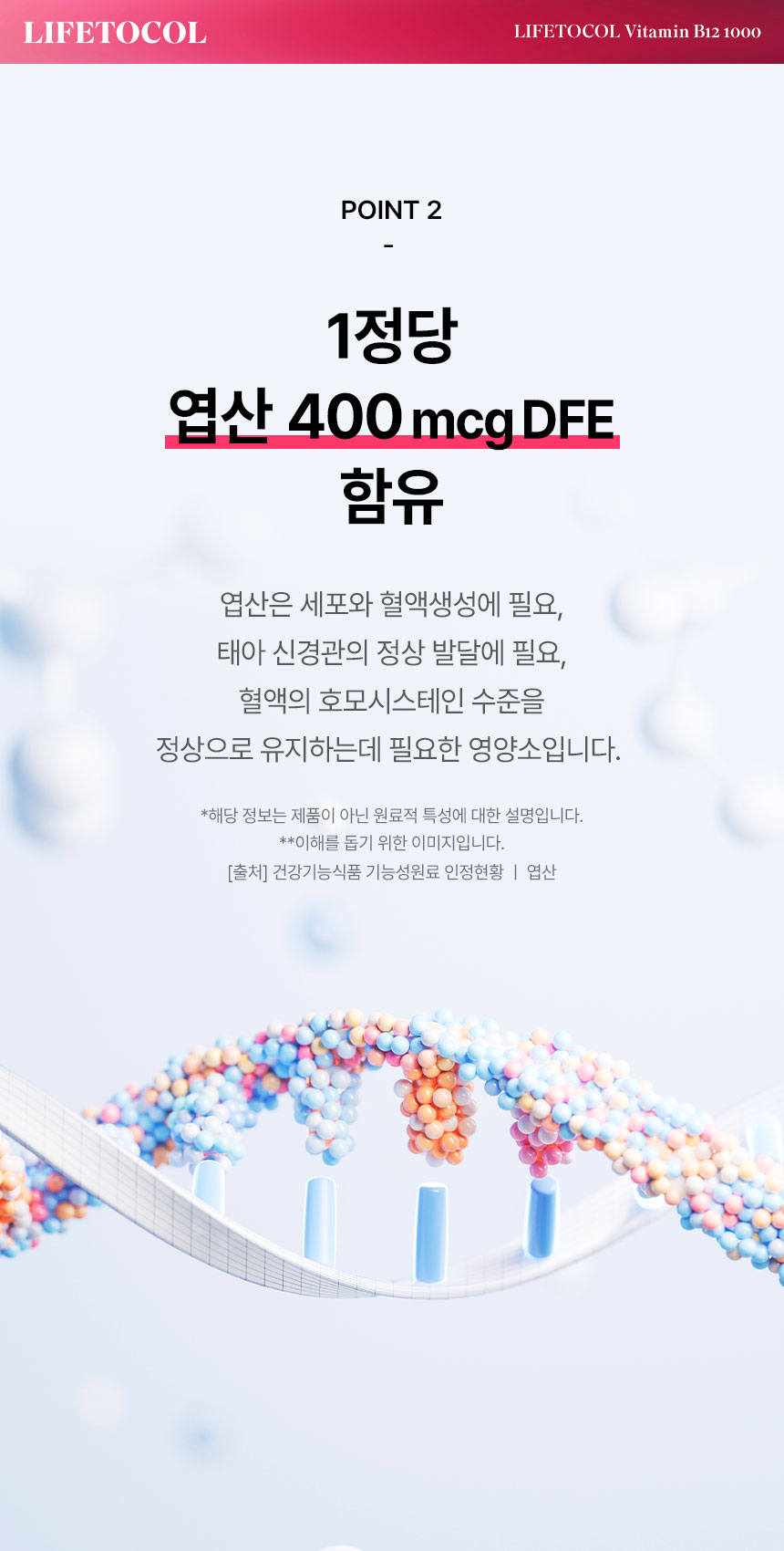 라이프토콜 비타민 B12 영양제 1000 250정