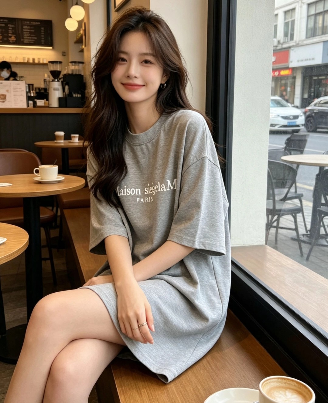 메종마르지엘라 맨즈 남여공용 로고 반팔티 3컬러