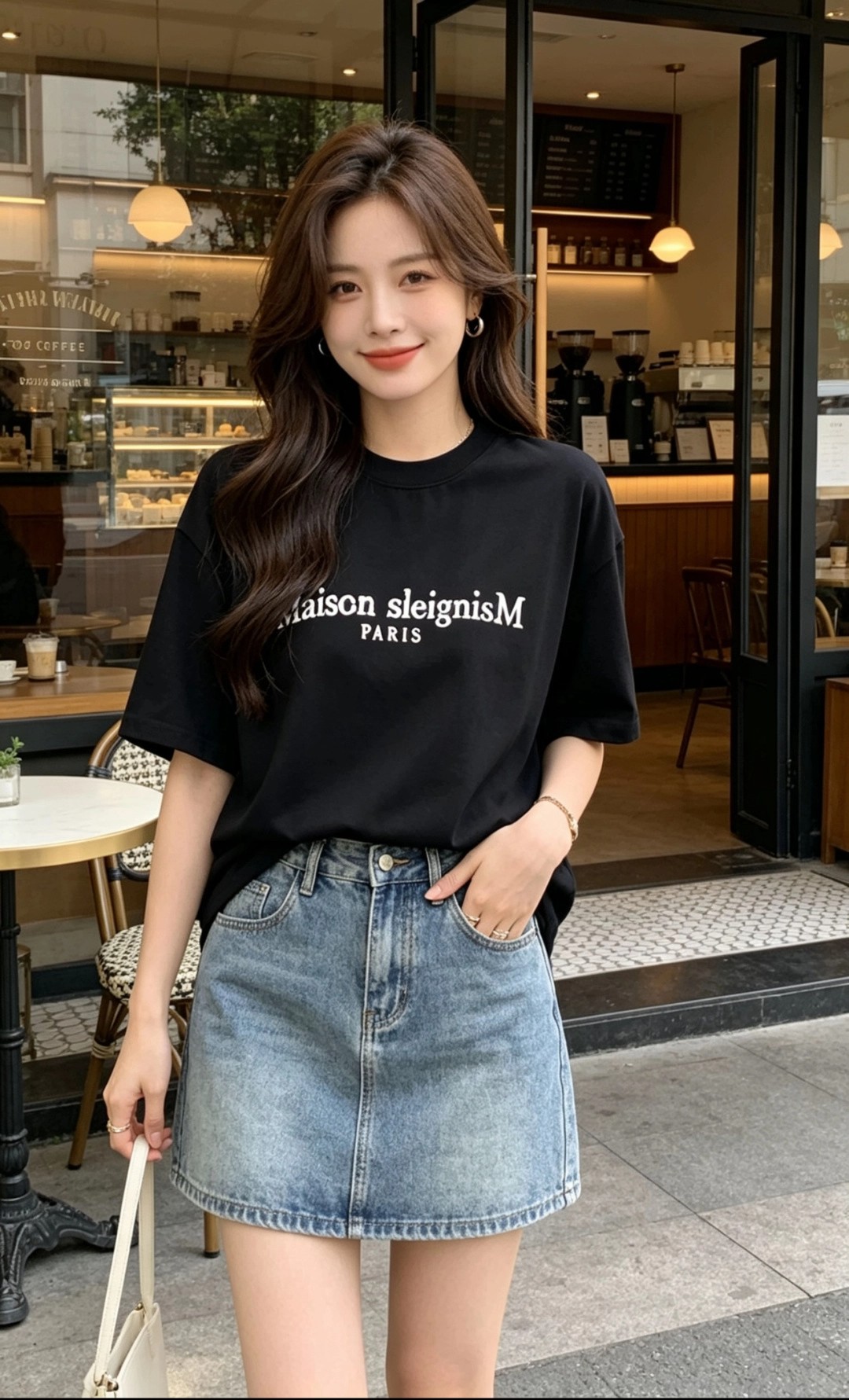 메종마르지엘라 맨즈 남여공용 로고 반팔티 3컬러