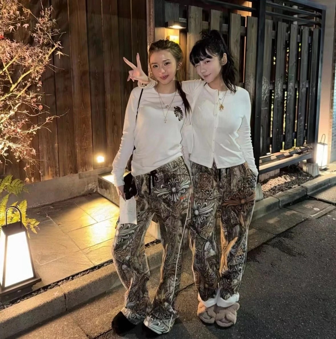 크롬하츠 맨즈 남여공용 카모플라주 팬츠