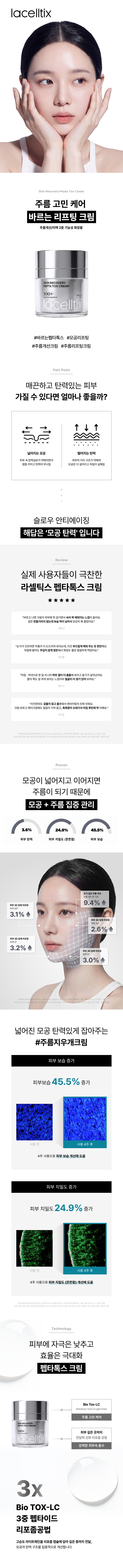 라셀틱스 스킨 리커버리 펩타톡스 크림