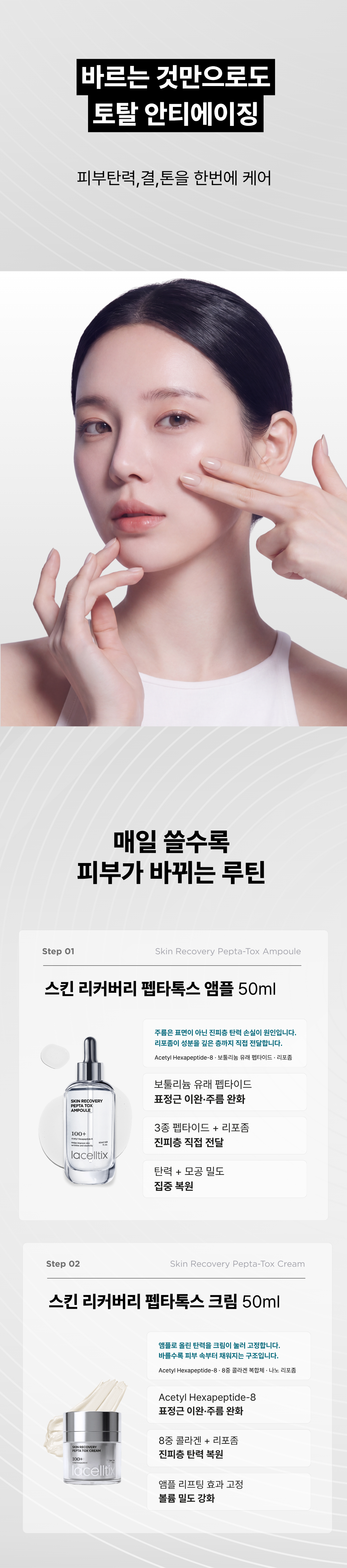 라셀틱스 스킨 리커버리 풀케어 플러스 세트
