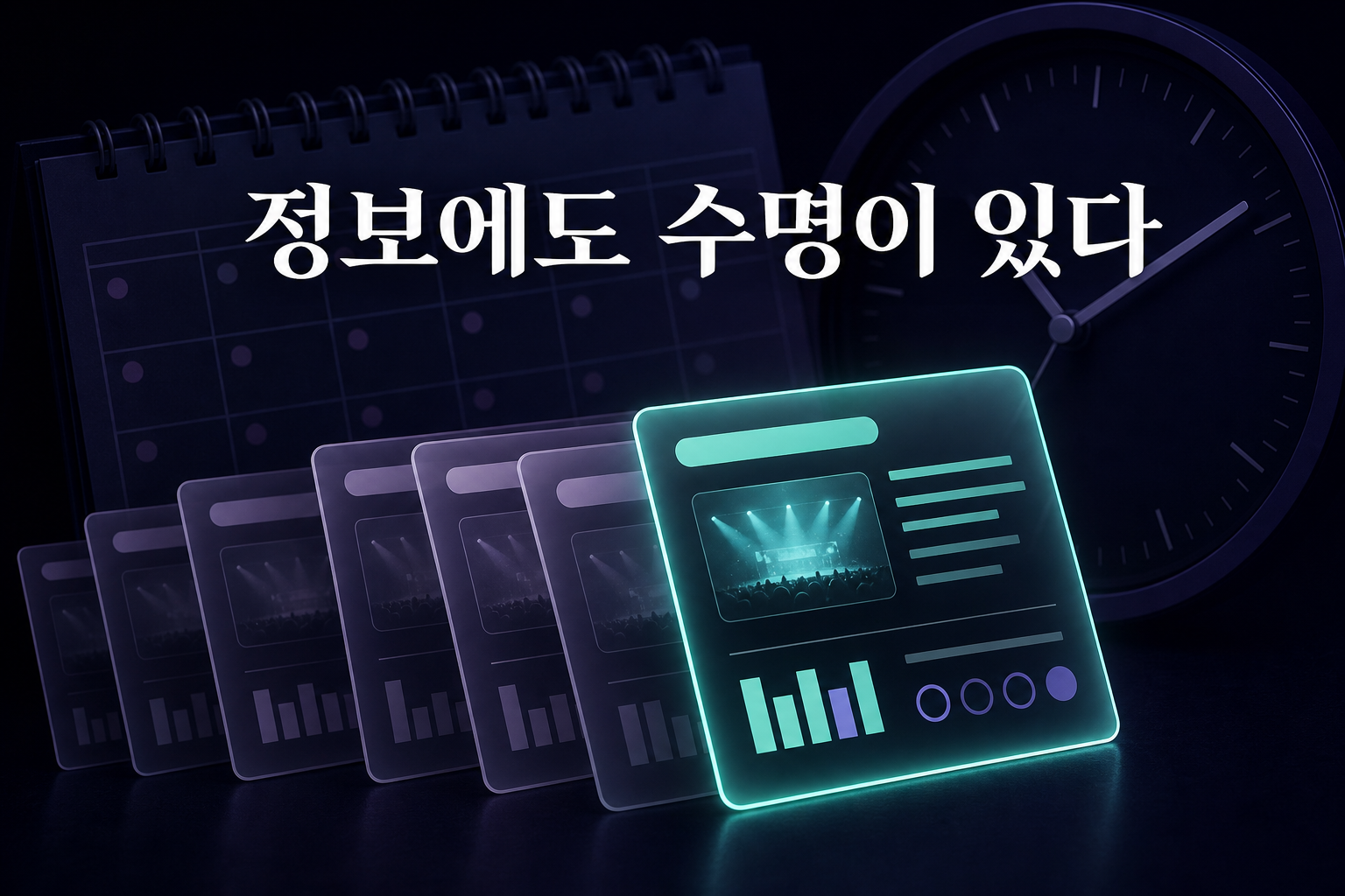 정보에도 수명이 있다