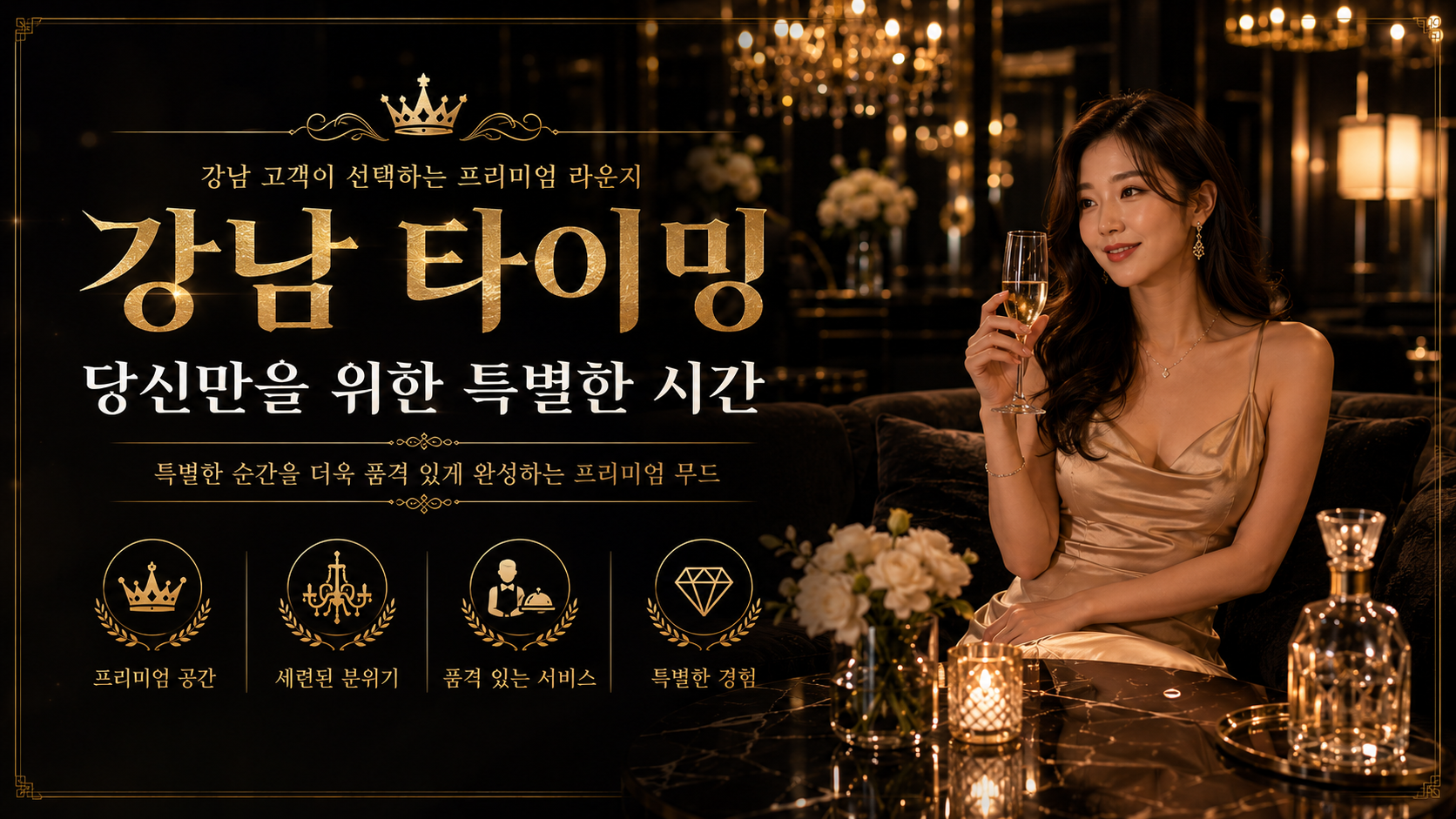 강남 타이밍 메인 히어로 이미지