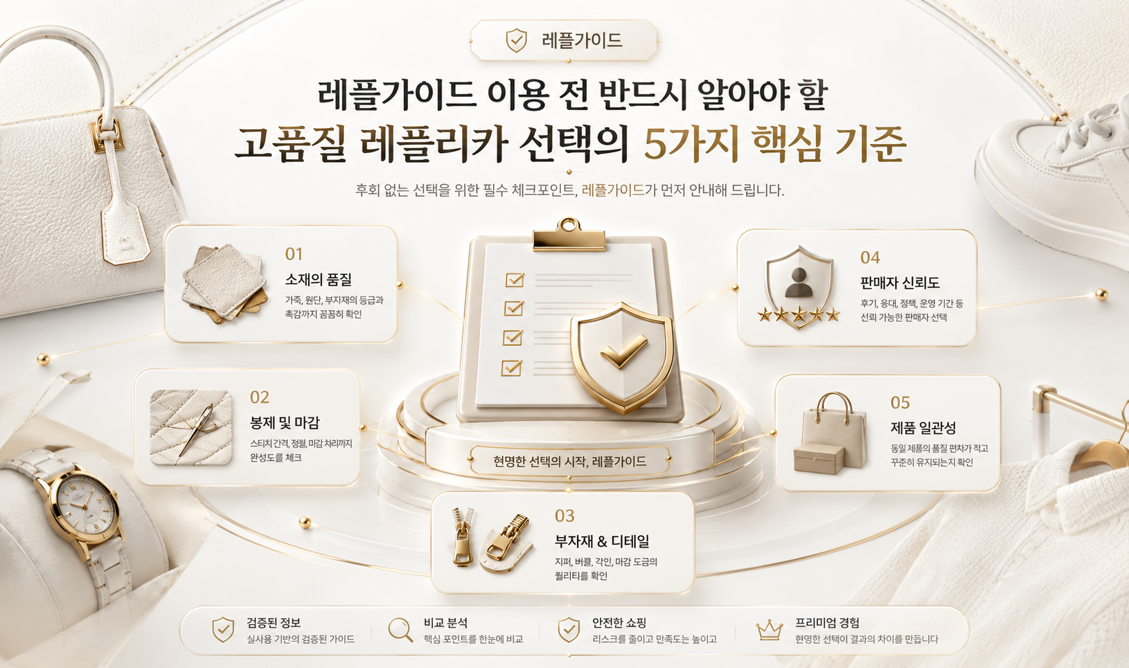 레플가이드 이용 전 반드시 알아야 할 고품질 레플리카 선택의 5가지 핵심 기준