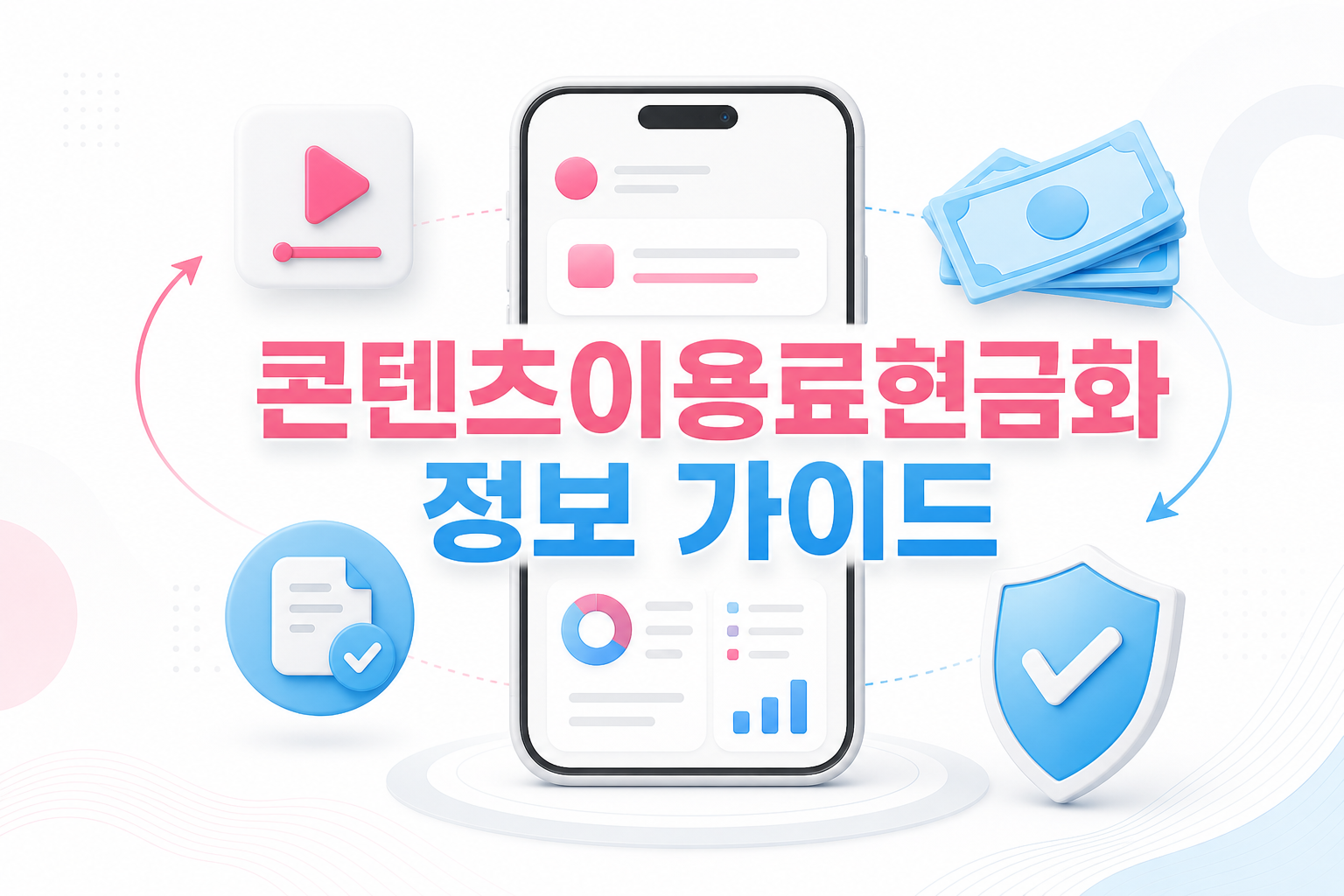 콘텐츠이용료현금화 정보 가이드