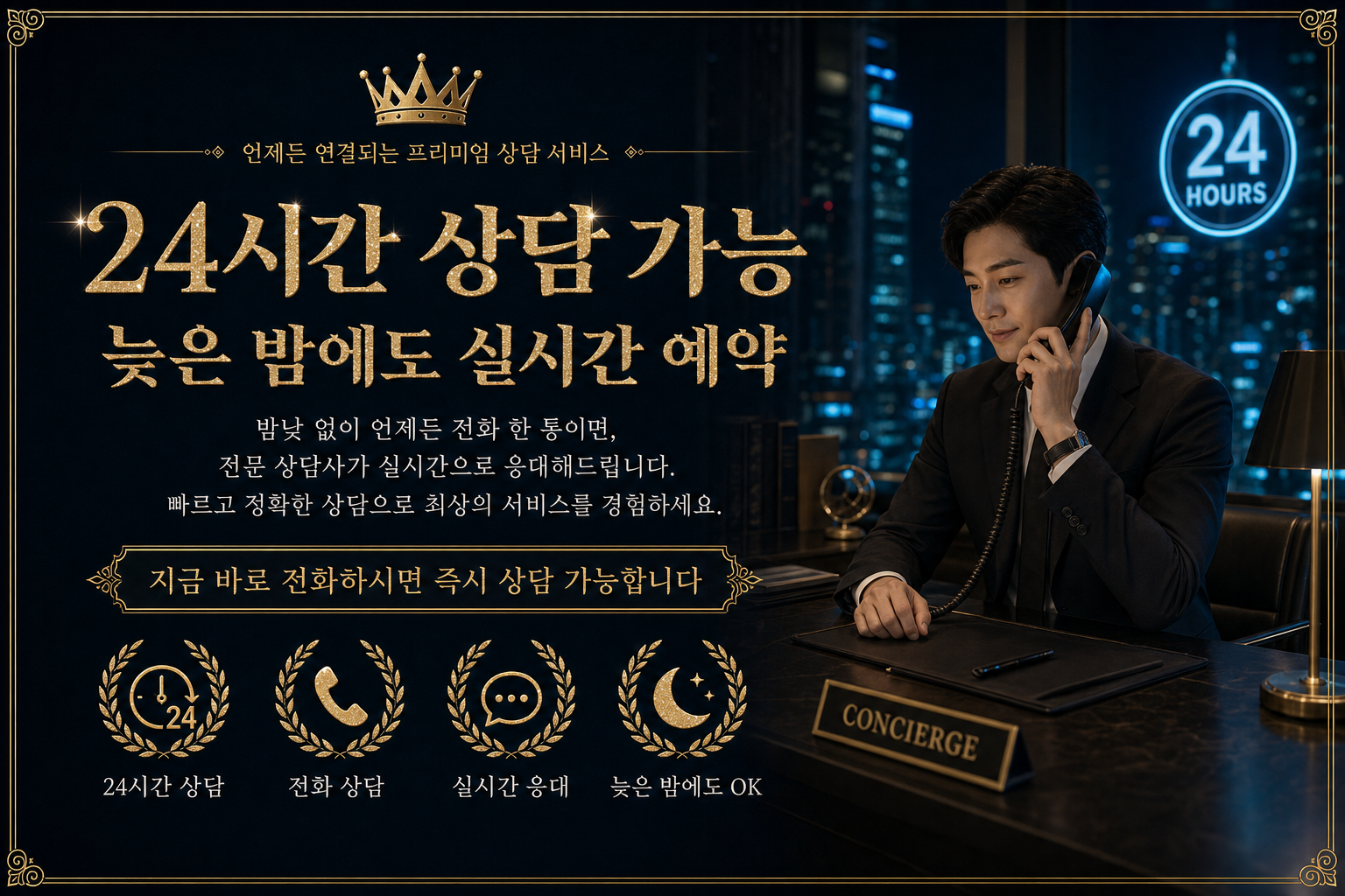 강남 호빠 24시간 상담 가능