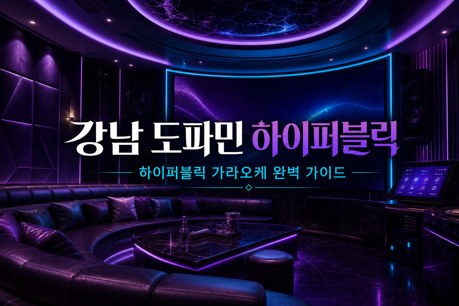 강남 도파민 하이퍼블릭 가라오케 대표 이미지