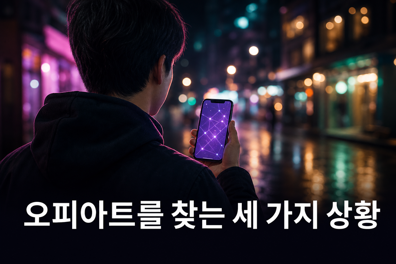 오피아트를 찾는 세 가지 상황