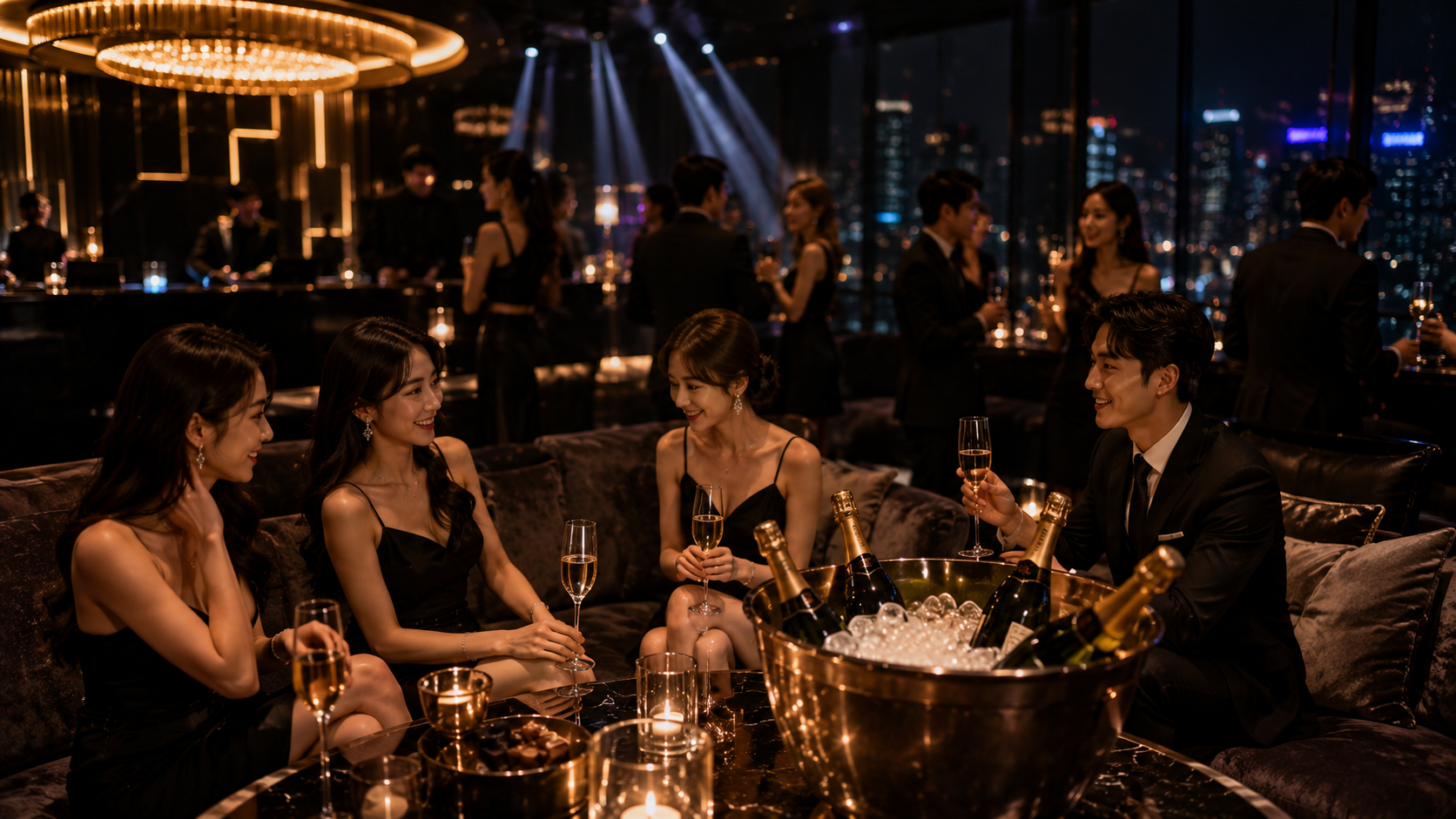 강남 텐카페 최고의 파티