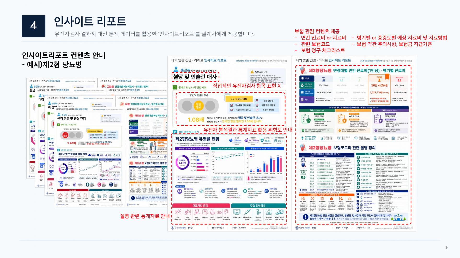 유전자 프리미엄 보장분석 컨설팅