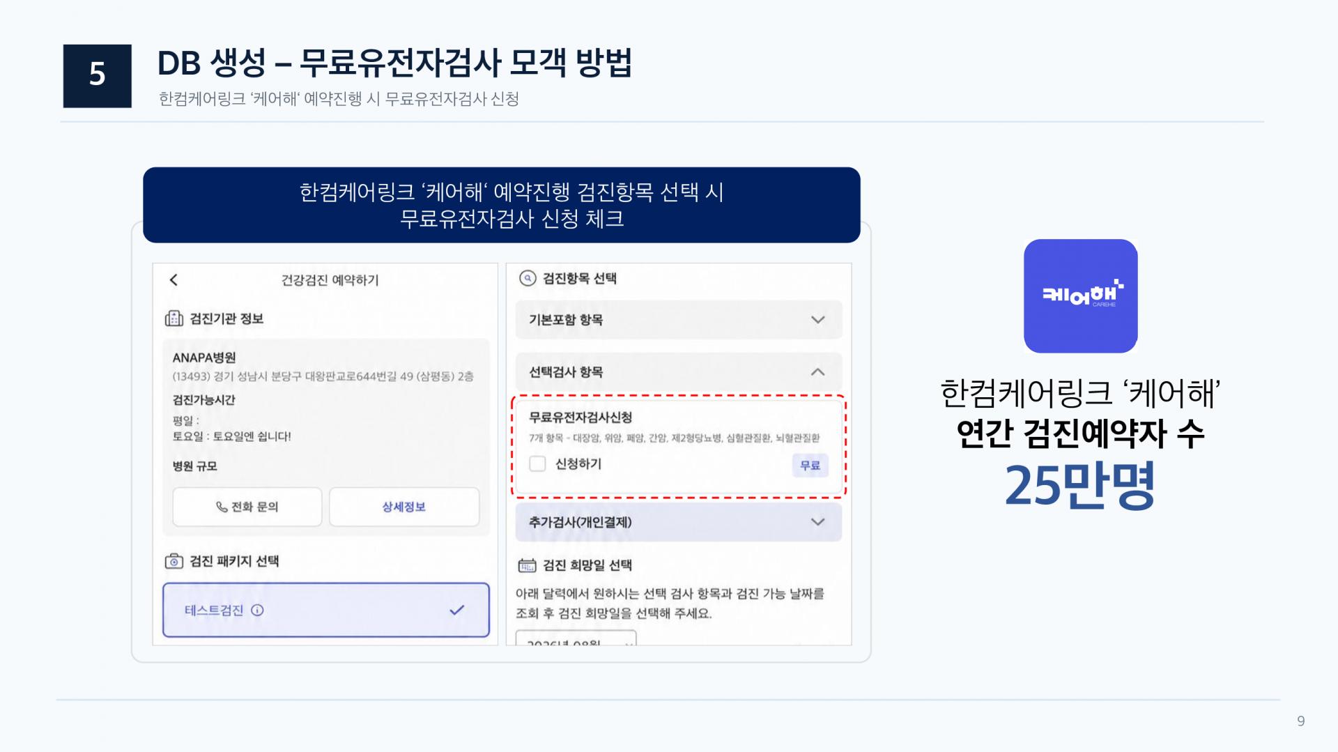 유전자 프리미엄 보장분석 컨설팅