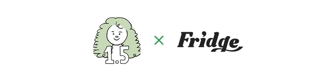 1.5 x Fridge