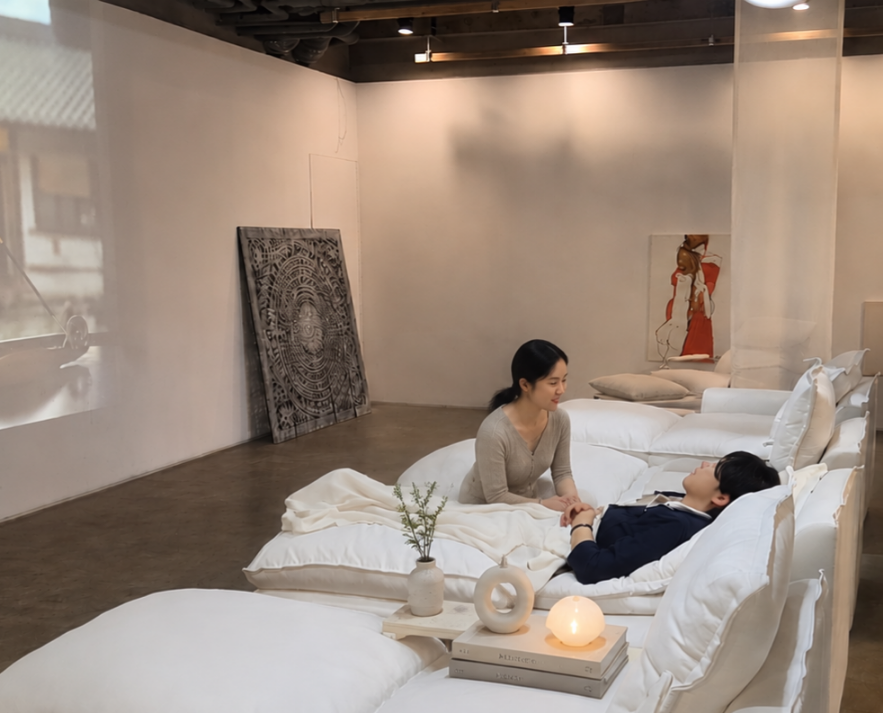 센터 방문 명상 세션