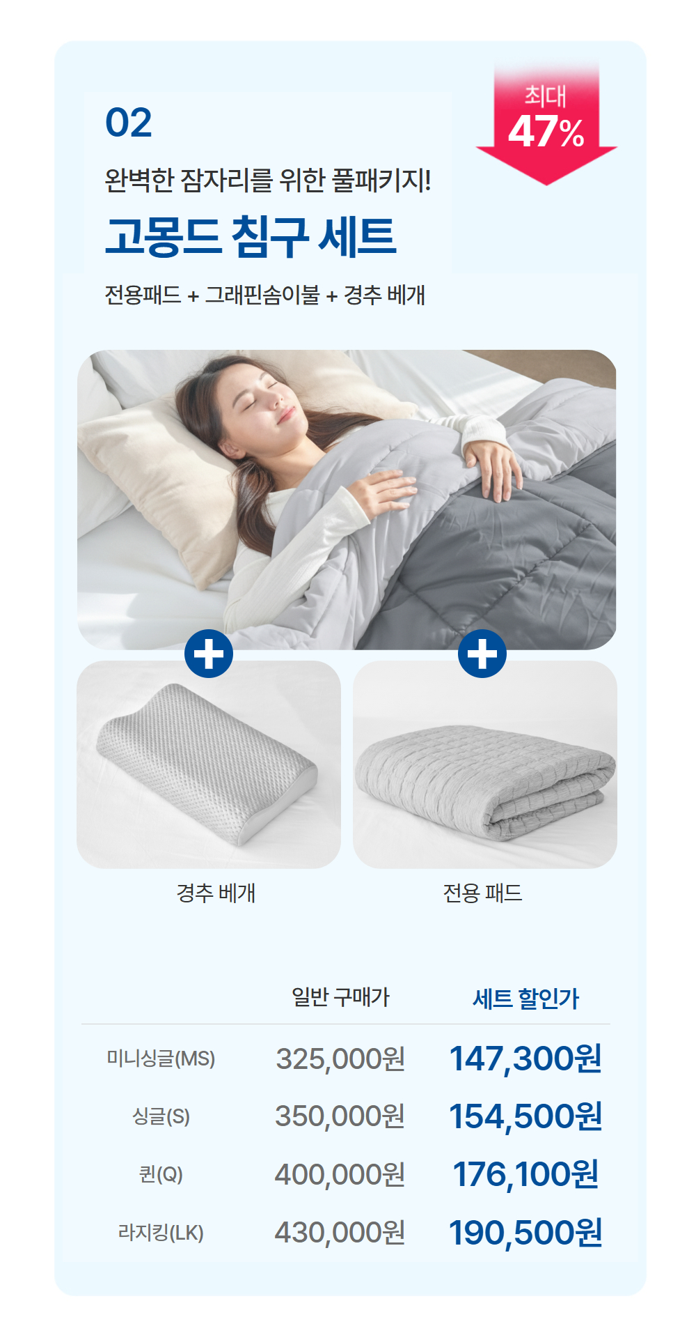 [아린이네*고몽드] 고몽드 3단 접이식 매트리스 허리편한 매트리스 복제