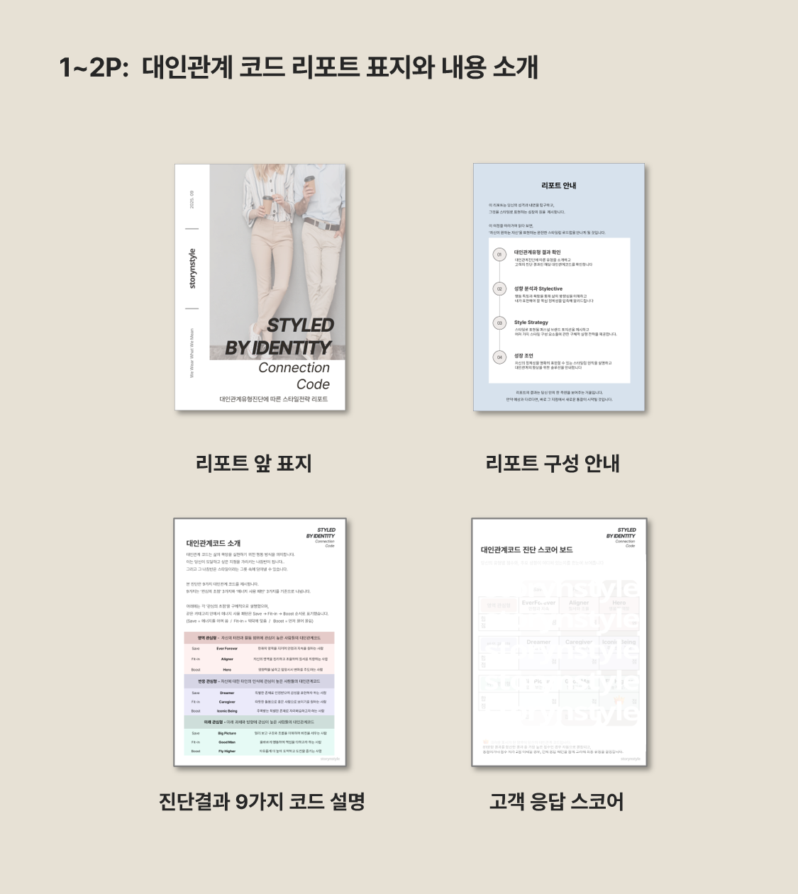 스타일 대인관계 코드 진단