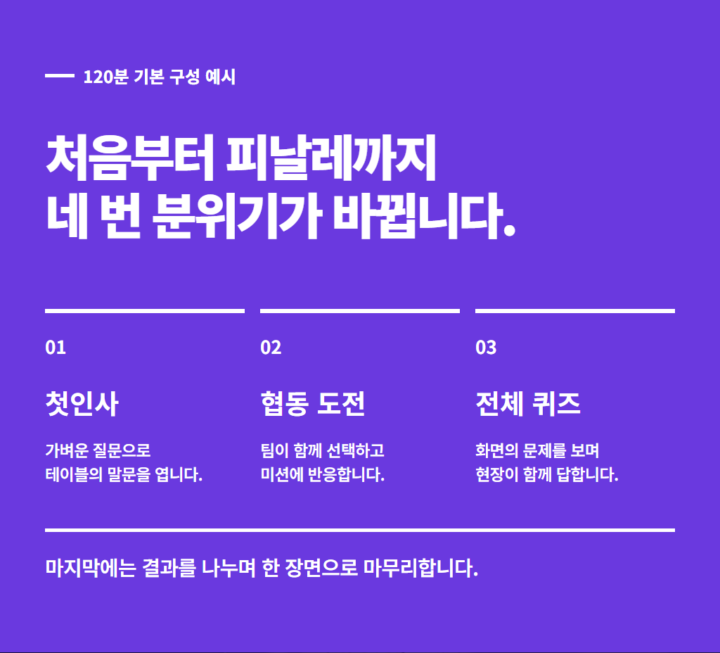 레크레이션 팀빌딩 상세 3